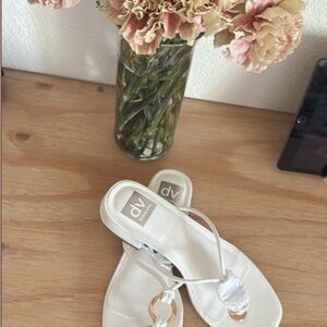 DV by Dolce Vita White Sandals